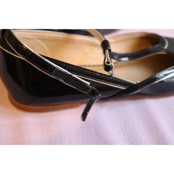 Zara Mary Janes  patent black size 36 - Picture 4 of 7